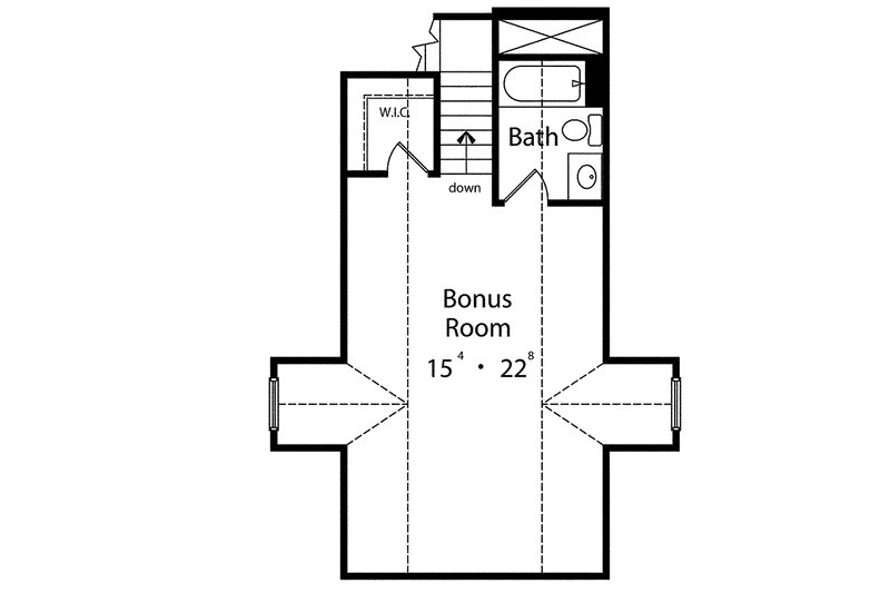 Home Plan - Floor Plan - Other Floor for European House Plan #417-659 - 4 bed, 3 bath