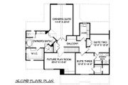 Craftsman Style House Plan - 4 Beds 3 Baths 2877 Sq/Ft Plan #413-841 