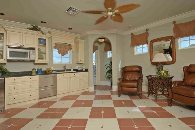 Architectural House Design - Interior - Other 1 for Mediterranean House Plan #1058-1 - 6 bed, 5 bath