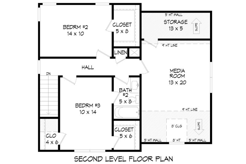 House Plan Design - Floor Plan - Upper Floor for Country House Plan #932-392 - 4 bed, 3.5 bath