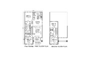 Modern Style House Plan - 4 Beds 3 Baths 1746 Sq/Ft Plan #513-2289 