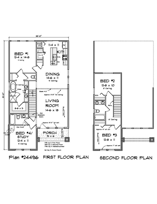 Modern Floor Plan - Main Floor Plan #513-2289
