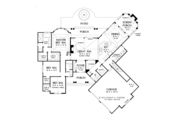 European Style House Plan - 3 Beds 2.5 Baths 2091 Sq/Ft Plan #929-950 