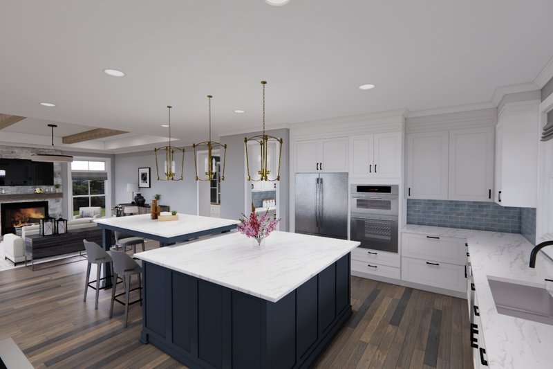 Dream House Plan - Interior - Kitchen 1 for Farmhouse House Plan #51-1564 - 4 bed, 3.5 bath