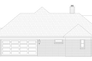 Exterior - Other Elevation 1 for Traditional House Plan #932-401 - 3 bed, 2 bath