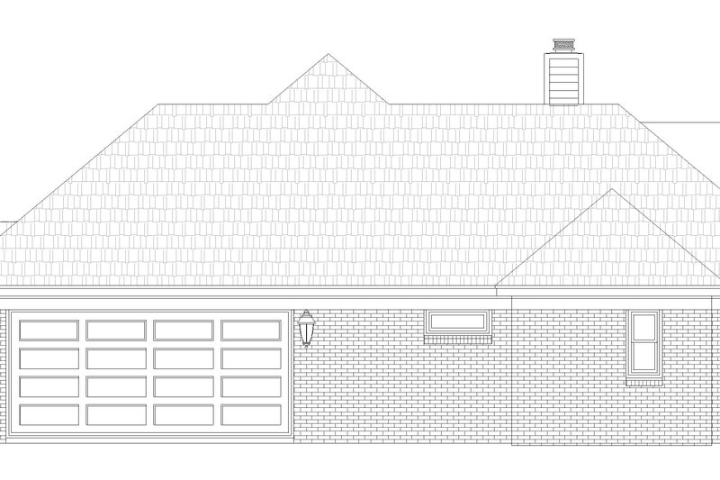 Architectural House Design - Exterior - Other Elevation 1 for Traditional House Plan #932-401 - 3 bed, 2 bath