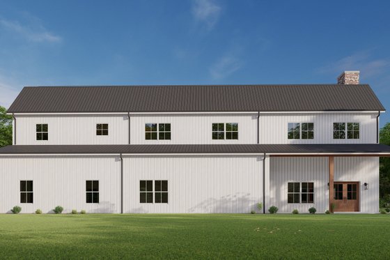 Exterior - Other Elevation 5 for Barndominium House Plan #1092-50 - 6 bed, 4 bath