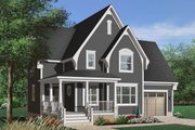 Southern Style House Plan - 3 Beds 1.5 Baths 1534 Sq/Ft Plan #23-625 