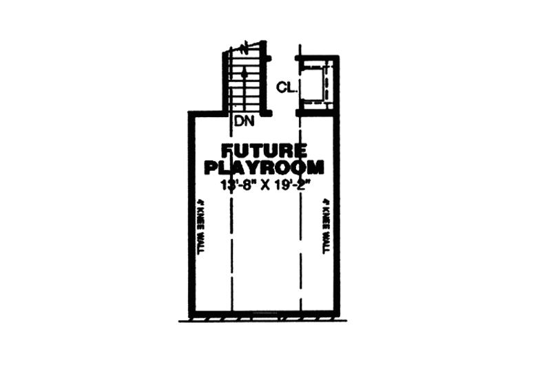 Architectural House Design - Floor Plan - Other Floor for Country House Plan #34-262 - 3 bed, 3.5 bath