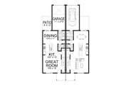 Contemporary Style House Plan - 3 Beds 2.5 Baths 1462 Sq/Ft Plan #112-232 