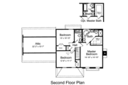 Traditional Style House Plan - 3 Beds 2.5 Baths 1670 Sq/Ft Plan #46-454 