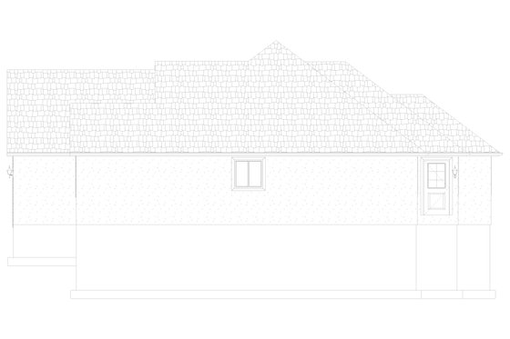 Exterior - Other Elevation 1 for Traditional House Plan #1060-281 - 3 bed, 2 bath