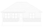 Craftsman Style House Plan - 2 Beds 1 Baths 872 Sq/Ft Plan #1060-341 