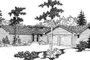 Ranch Style House Plan - 3 Beds 2 Baths 1479 Sq/Ft Plan #60-342 