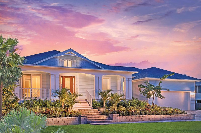 Dream House Plan - Cottage Exterior - Front Elevation Plan #938-130