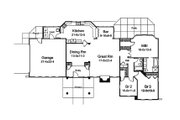 Modern Style House Plan - 3 Beds 2 Baths 1923 Sq/Ft Plan #57-688 