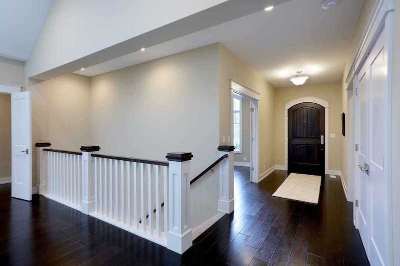 Architectural House Design - Stairway to Finished Basement