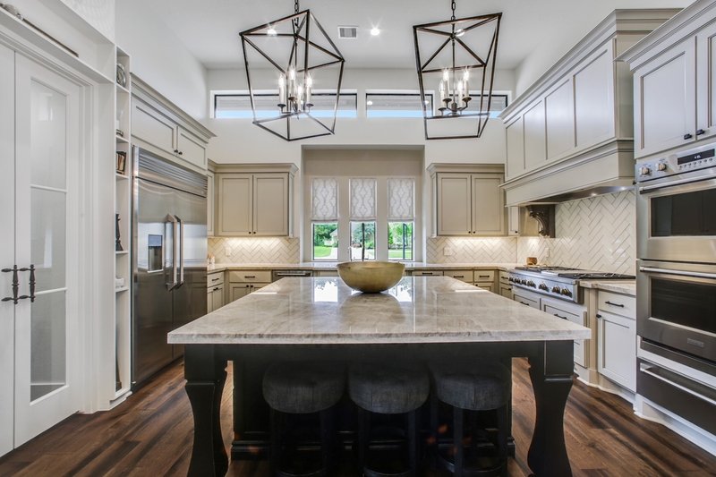 Architectural House Design - Interior - Kitchen for Contemporary House Plan #935-5 - 4 bed, 4 bath