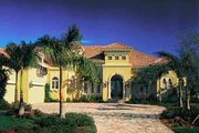 Mediterranean Style House Plan - 4 Beds 5.5 Baths 4492 Sq/Ft Plan #930-311 