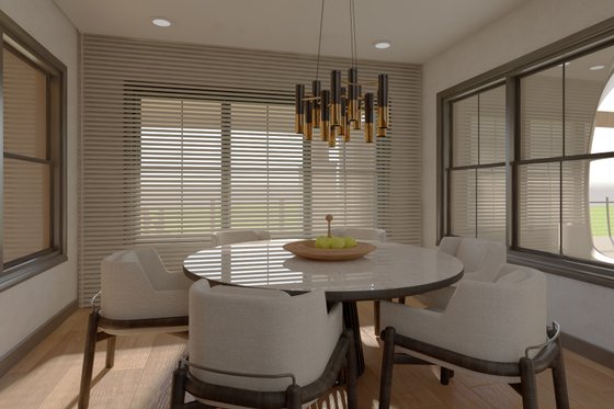 Interior - Dining Room for Barndominium House Plan #1064-302 - 3 bed, 2.5 bath