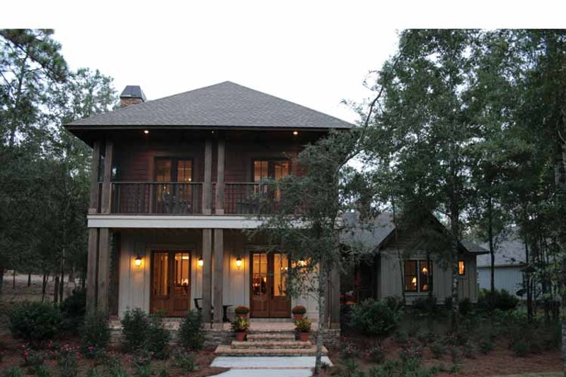 Architectural House Design - Exterior - Front Elevation 3 for Bungalow House Plan #37-278 - 4 bed, 4.5 bath