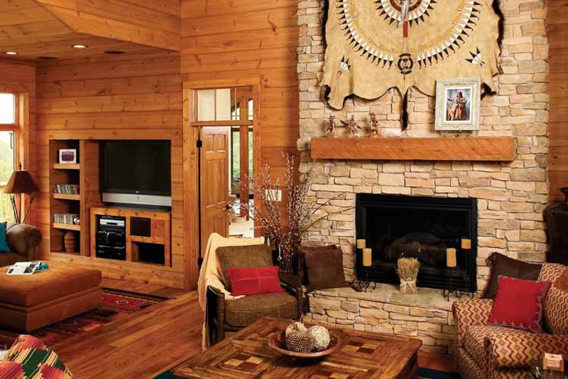 Dream House Plan - Interior - Family Room 1 for Craftsman House Plan #929-800 - 5 bed, 4 bath