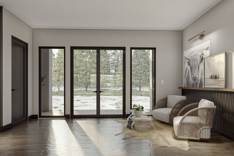 Dream House Plan - Interior - Entry 1 for Modern House Plan #455-617 - 4 bed, 3.5 bath