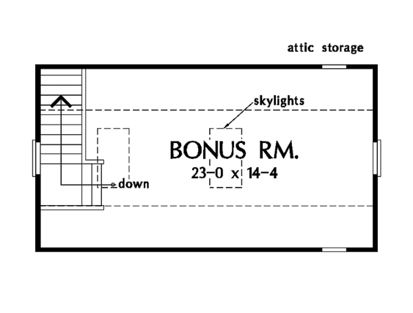House Blueprint - Country Floor Plan - Other Floor Plan #929-485