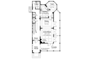 Mediterranean Style House Plan - 3 Beds 2.5 Baths 2650 Sq/Ft Plan #930-139 