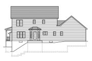 Colonial Style House Plan - 4 Beds 2.5 Baths 2148 Sq/Ft Plan #1010-152 