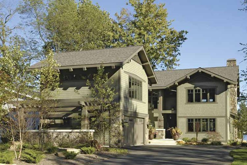 Dream House Plan - Exterior - Front Elevation 3 for Craftsman House Plan #928-15 - 2 bed, 3 bath