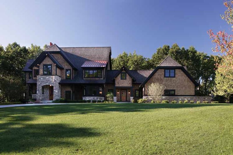 House Design - Exterior - Front Elevation 4 for Craftsman House Plan #928-32 - 4 bed, 3.5 bath