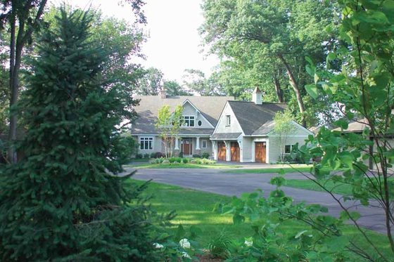 Exterior - Front Elevation 3 for Craftsman House Plan #928-21 - 5 bed, 4 bath