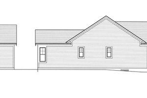 Exterior - Other Elevation for Craftsman House Plan #46-842 - 2 bed, 2 bath