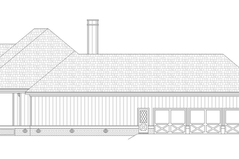Dream House Plan - Exterior - Other Elevation 1 for Farmhouse House Plan #45-639 - 3 bed, 2.5 bath