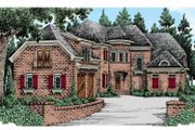 Country Style House Plan - 3 Beds 3.5 Baths 3073 Sq/Ft Plan #927-439 Exterior 