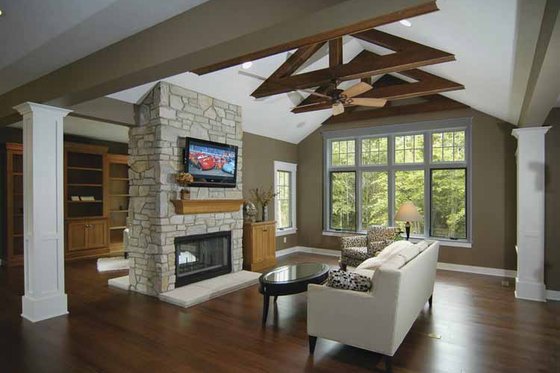 Interior - Family Room 1 for Bungalow House Plan #928-169 - 2 bed, 2.5 bath