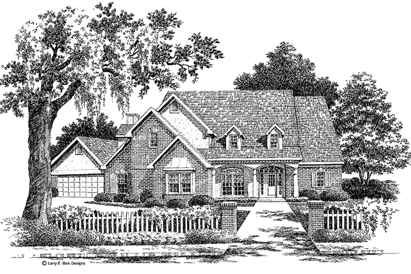 Dream House Plan - Country Exterior - Front Elevation Plan #952-38