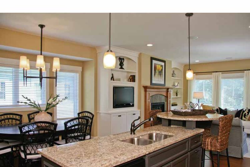Home Plan - Interior - Kitchen 2 for Craftsman House Plan #928-193 - 2 bed, 3.5 bath