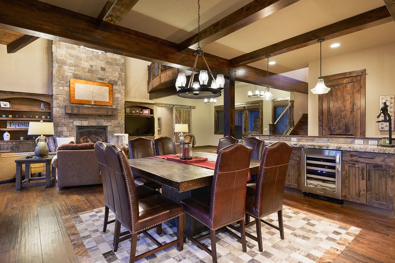 Architectural House Design - Interior - Dining Room 2 for Craftsman House Plan #892-27 - 5 bed, 5.5 bath