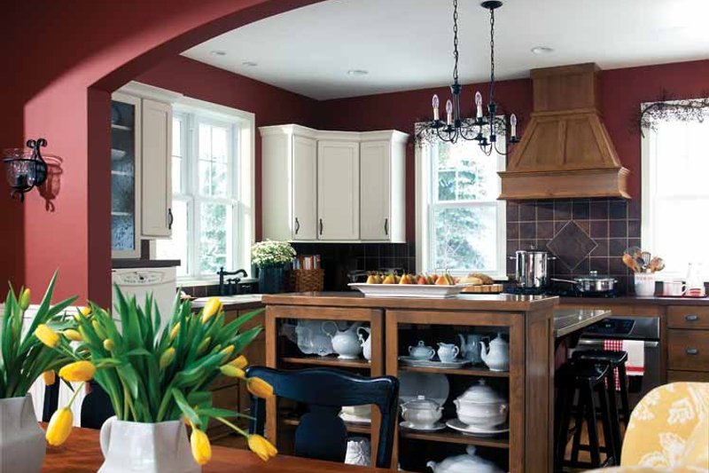 Home Plan - Interior - Kitchen for Country House Plan #928-49 - 4 bed, 2.5 bath
