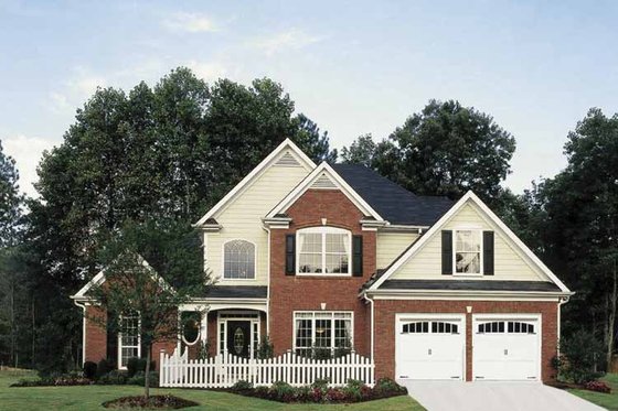 Exterior - Front Elevation 2 for Traditional House Plan #927-120 - 3 bed, 2.5 bath