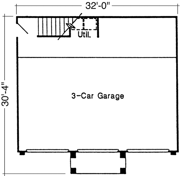 Architectural House Design - Floor Plan - Main Floor Plan #410-3578