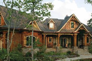 Home Plan - Craftsman Exterior - Front Elevation Plan #54-352