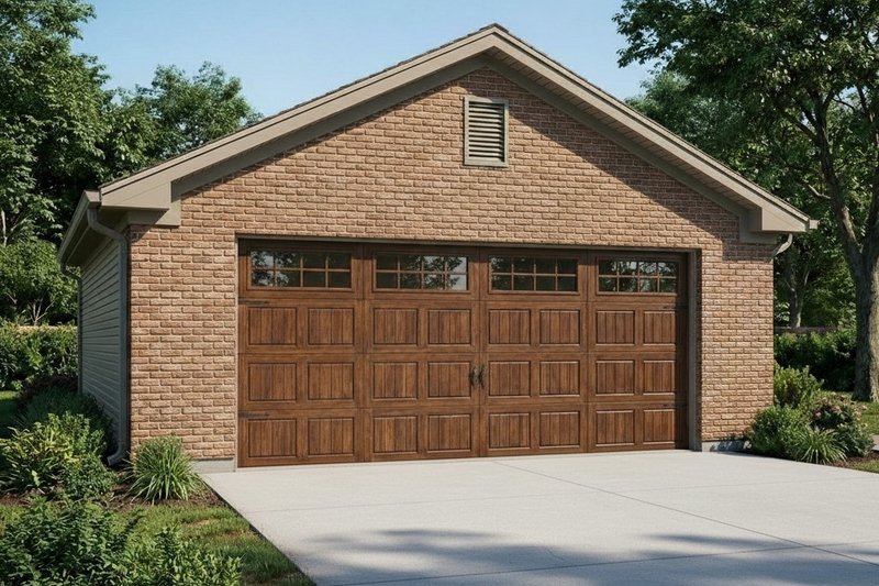 Exterior - Front Elevation 2 for Traditional House Plan #22-439, 0 bath