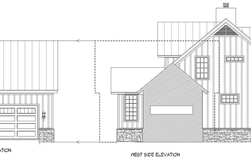 Architectural House Design - Exterior - Other Elevation 1 for Country House Plan #932-767 - 3 bed, 2.5 bath