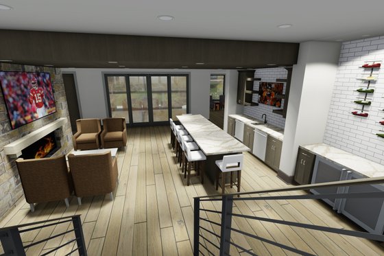 Interior - Other 3 for Contemporary House Plan #1069-31 - 5 bed, 5.5 bath