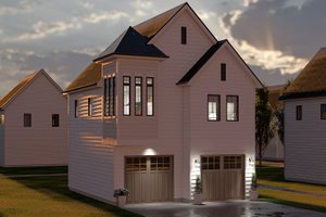 Cottage Exterior - Other Elevation Plan #455-550