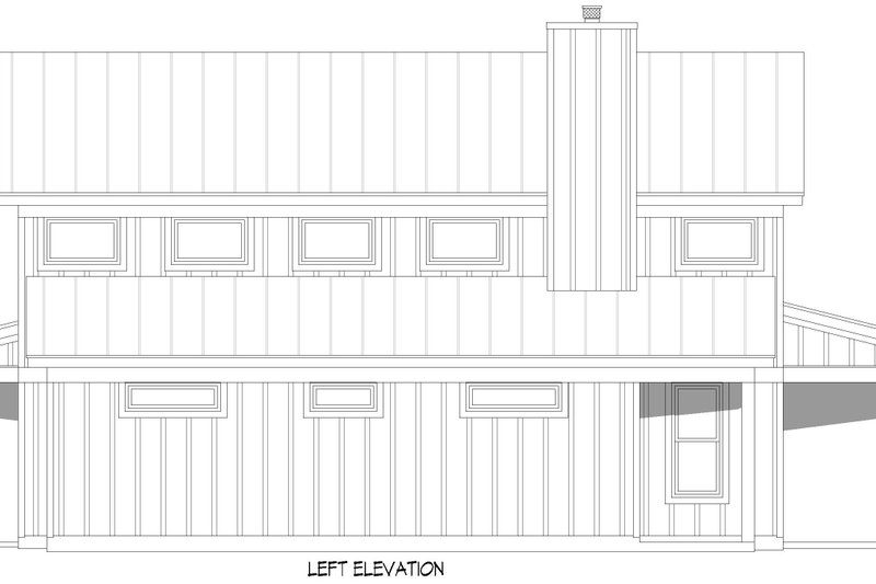 Home Plan - Exterior - Other Elevation for Barndominium House Plan #932-1208 - 3 bed, 2 bath