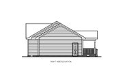 Traditional Style House Plan - 3 Beds 2 Baths 1150 Sq/Ft Plan #54-615 